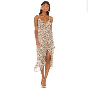 Bardot Ellie Dress in Animal Abstract